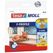 Tesa moll Gumi tömítés, fehér, P profil, 25 m víz-, hő- és hangszigetelés