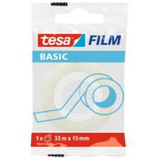 Tesa Ragasztószalag, 15 mm x 33 m, TESA "Basic", átlátszó ragasztószalag