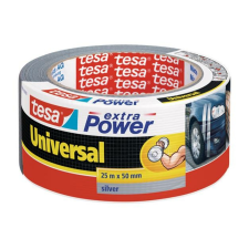 Tesa Ragasztószalag, 50 mm x 25 m, TESA "extra Power", ezüst ragasztószalag