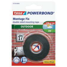 Tesa Ragasztószalag, kétoldalas, kültéri, 19 mm x 1,5 m, TESA Powerbond (TE55750) ragasztószalag