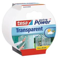 Tesa Ragasztószalag, textil erősítésű, 48 mm x 10 m, TESA, "Extra Power", átlátszó ragasztóanyag