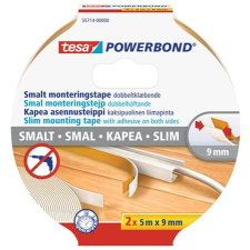 Tesa Szerelőszalag, keskeny, 2 x 19 mm x 5 m, , "Powerbond" ragasztószalag