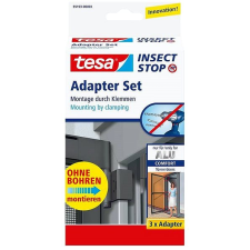 Tesa Szett COMFORT keret rögzítésére, antracit szúnyogháló