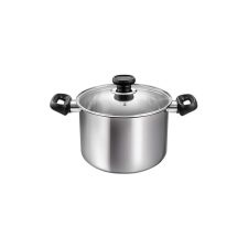 Tescoma Fazék fedővel 22 cm 5,5 l rozsdamentes acél BRAVA 730822.00 konyhai eszköz