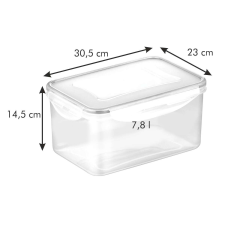Tescoma FRESHBOX Ételtároló doboz 7,8 l, mély konyhai eszköz