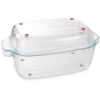 Tescoma GrandCHEF Sütőedény fedővel 40 x 26 cm, üveg (8595028401226)