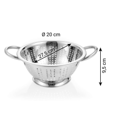 Tescoma GrandCHEF Szűrőedény talpazattal ø 20 cm konyhai eszköz