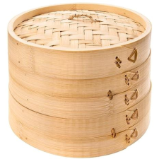 Tescoma NIKKO Bambusz párolókosár 20 cm, kétszintes konyhai eszköz