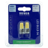 Tesla Lighting Tesla - G4, 2W, 12V, 230lm, 25 000h LED izzó, 4000K nappali fehér, 2db