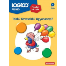 TESSLOFF ÉS BABILON KIADÓI KFT LOGICO Primo 1238 - Több? Kevesebb? Ugyanannyi? gyermek- és ifjúsági könyv