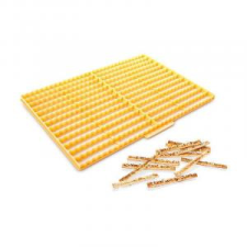  Tésztakiszúró/sajtos rúd készítõ rács mûanyag 24 * 33 cm T00600 sütés és főzés