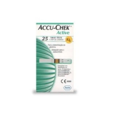  Tesztcsík AccuChek Active Glucose 25 db/doboz gyógyászati segédeszköz