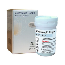 TESZTCSÍK WELLMED SIMPLE VÉRCUKORMÉRŐ KÉSZÜLÉKHEZ 25 DB gyógyhatású készítmény