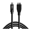 Tether Tools TetherPro USB-C to 3.0 Micro-B 4.6m kábel fekete (CUC3315-BLK)