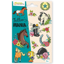  Tetoválás Avenue Mandarine Lovaglás csillámtetoválás