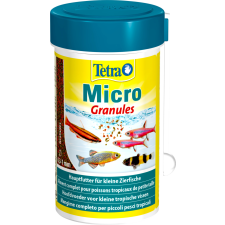 Tetra | Micro Granules | Granulátum táplálék | Díszhalak számára - 100 ml/45 g haleledel