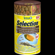 Tetra Selection - négy féle táplálék díszhalak számára (250ml) haleledel