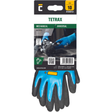  TETRAX kesztyű latex akasztófüllel - 10 védőkesztyű