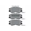 TEXTAR fékbetétkészlet, tárcsafék 2137301