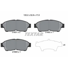 TEXTAR fékbetétkészlet, tárcsafék 2160101 autóalkatrész