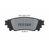 TEXTAR fékbetétkészlet, tárcsafék 2215301