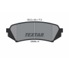 TEXTAR fékbetétkészlet, tárcsafék 2353902