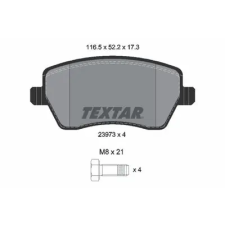TEXTAR fékbetétkészlet, tárcsafék 2397301 autóalkatrész