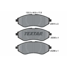 TEXTAR fékbetétkészlet, tárcsafék 2397406 autóalkatrész