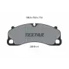TEXTAR fékbetétkészlet, tárcsafék 2551901