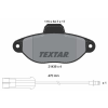 TEXTAR fékbetétkészlet, tárcsafék TEXTAR 2143603