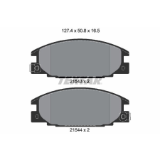 TEXTAR fékbetétkészlet, tárcsafék TEXTAR 2154302 autóalkatrész