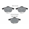 TEXTAR fékbetétkészlet, tárcsafék TEXTAR 2162402