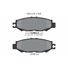 TEXTAR fékbetétkészlet, tárcsafék TEXTAR 2178601 autóalkatrész