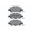 TEXTAR fékbetétkészlet, tárcsafék TEXTAR 2200301