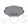 TEXTAR fékbetétkészlet, tárcsafék TEXTAR 2335404