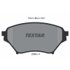 TEXTAR fékbetétkészlet, tárcsafék TEXTAR 2386301