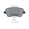 TEXTAR fékbetétkészlet, tárcsafék TEXTAR 2397301