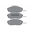 TEXTAR fékbetétkészlet, tárcsafék TEXTAR 2409201