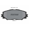 TEXTAR fékbetétkészlet, tárcsafék TEXTAR 2433601