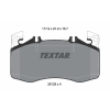 TEXTAR fékbetétkészlet, tárcsafék TEXTAR 2612801