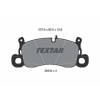 TEXTAR fékbetétkészlet, tárcsafék TEXTAR 2633401