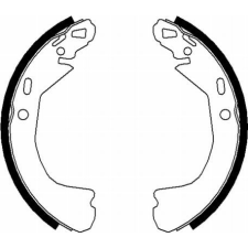 TEXTAR fékpofakészlet TEXTAR 91075100 autóalkatrész