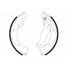 TEXTAR fékpofakészlet TEXTAR 91080800 autóalkatrész