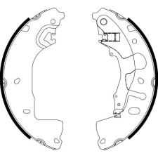 TEXTAR fékpofakészlet TEXTAR 91088600 autóalkatrész
