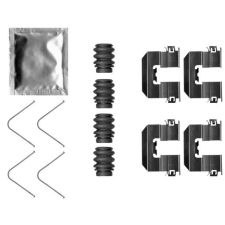 TEXTAR tartozékkészlet, tárcsafékbetét TEXTAR 82543500 autóalkatrész