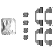 TEXTAR tartozékkészlet, tárcsafékbetét TEXTAR 82553000 autóalkatrész