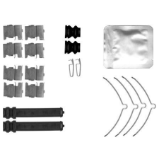 TEXTAR tartozékkészlet, tárcsafékbetét TEXTAR 82561300 autóalkatrész