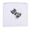  Textil tetra pelenka farkas mintával 70x70cm