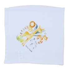  Textil tetra pelenka szafaris mintával 70x70cm mosható pelenka