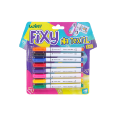 Textilfesték filctoll készlet 8 darabos filctoll, marker